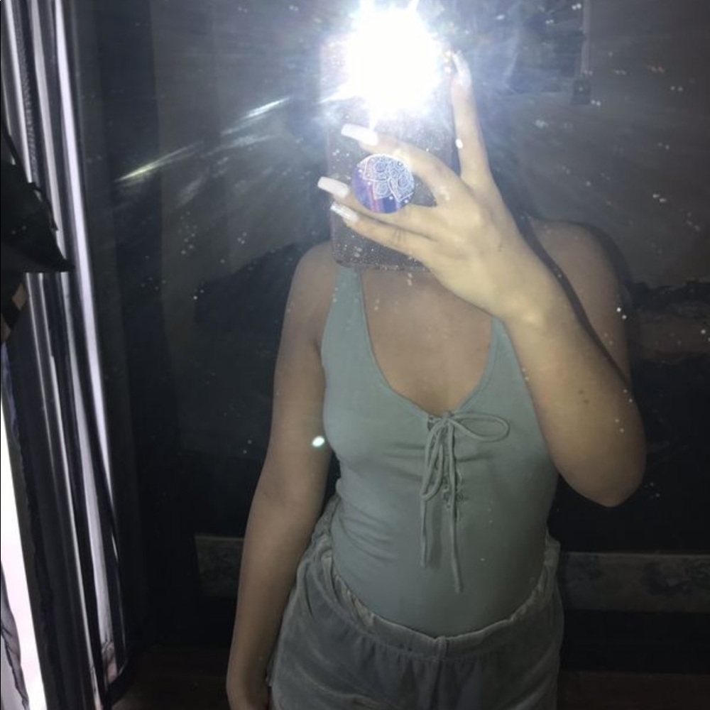 Tie bodysuit